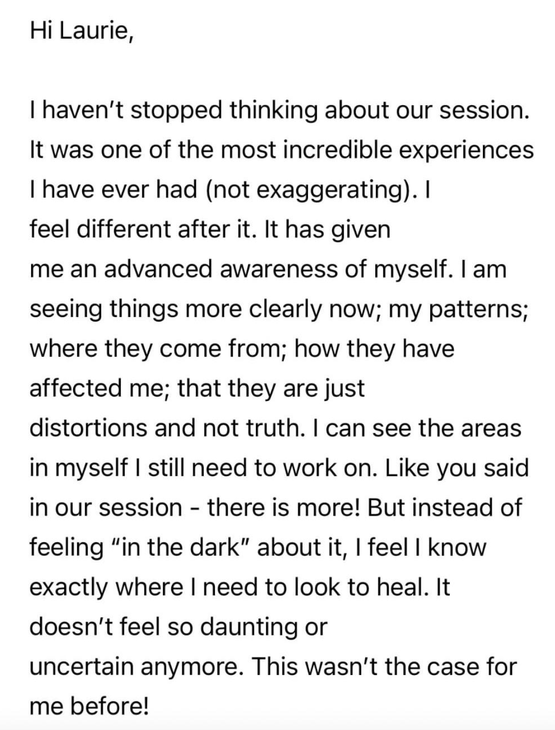 Parent testimonial — deeper understanding of symptoms with GNM lens
